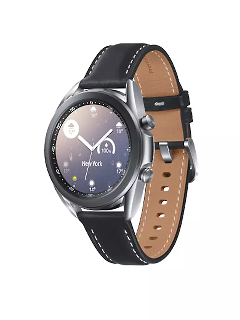 SAMSUNG | Smartwatch Galaxy Watch3 Bluetooth 41mm Mystic Silver | silber