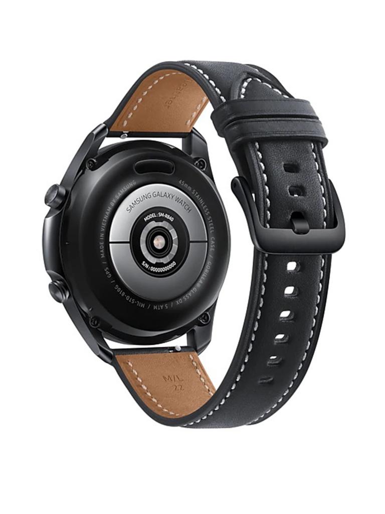 SAMSUNG Smartwatch Galaxy Watch3 Bluetooth 45mm Mystic Black schwarz