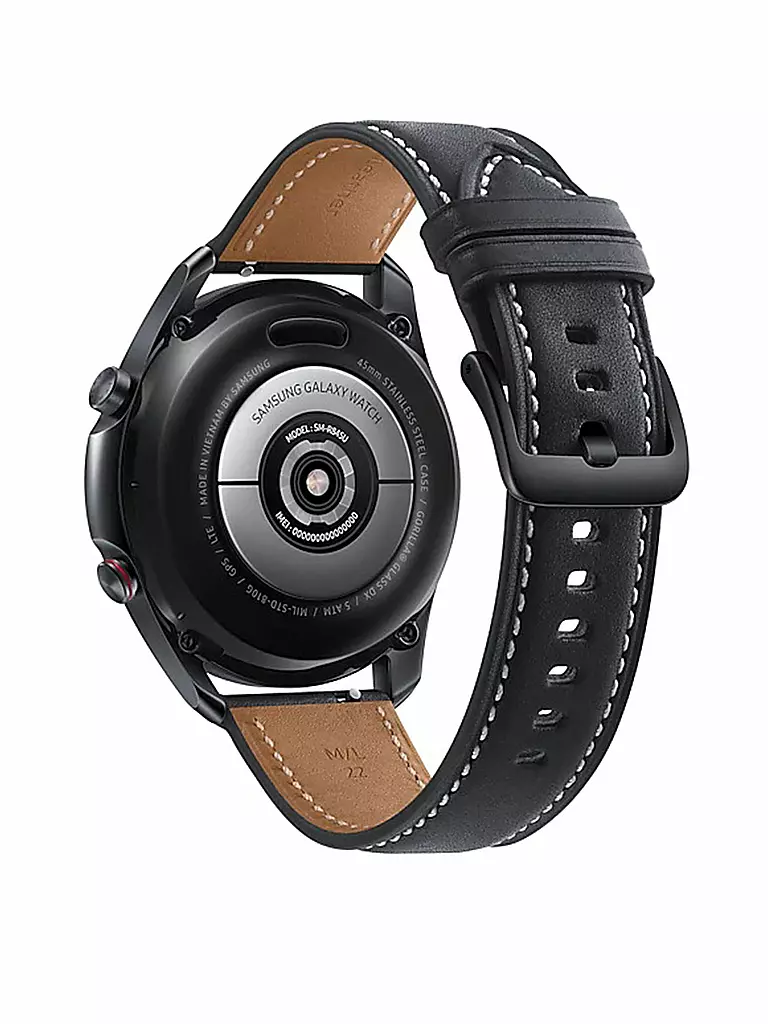 SAMSUNG | Smartwatch Galaxy Watch3 LTE 45mm Mystic Black | schwarz