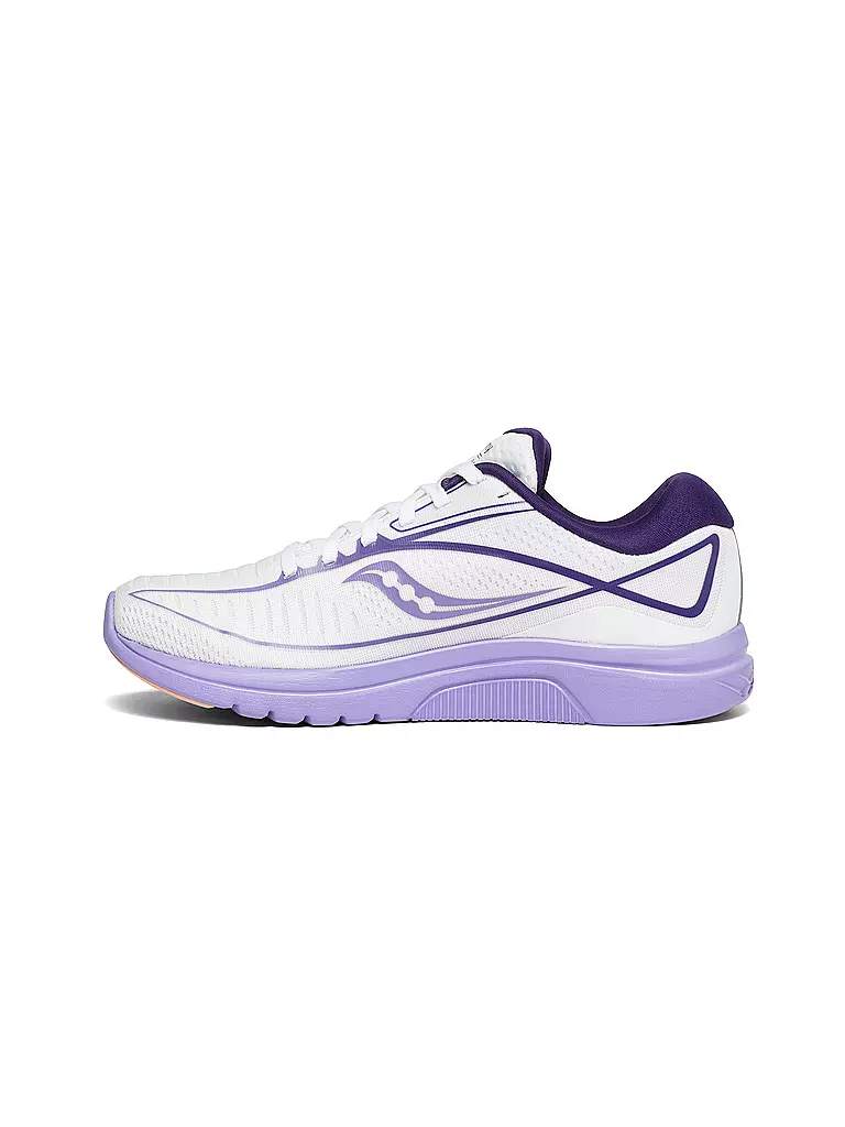 SAUCONY | Damen Laufschuh Kinvara 10 WHITE PURPLE | weiß