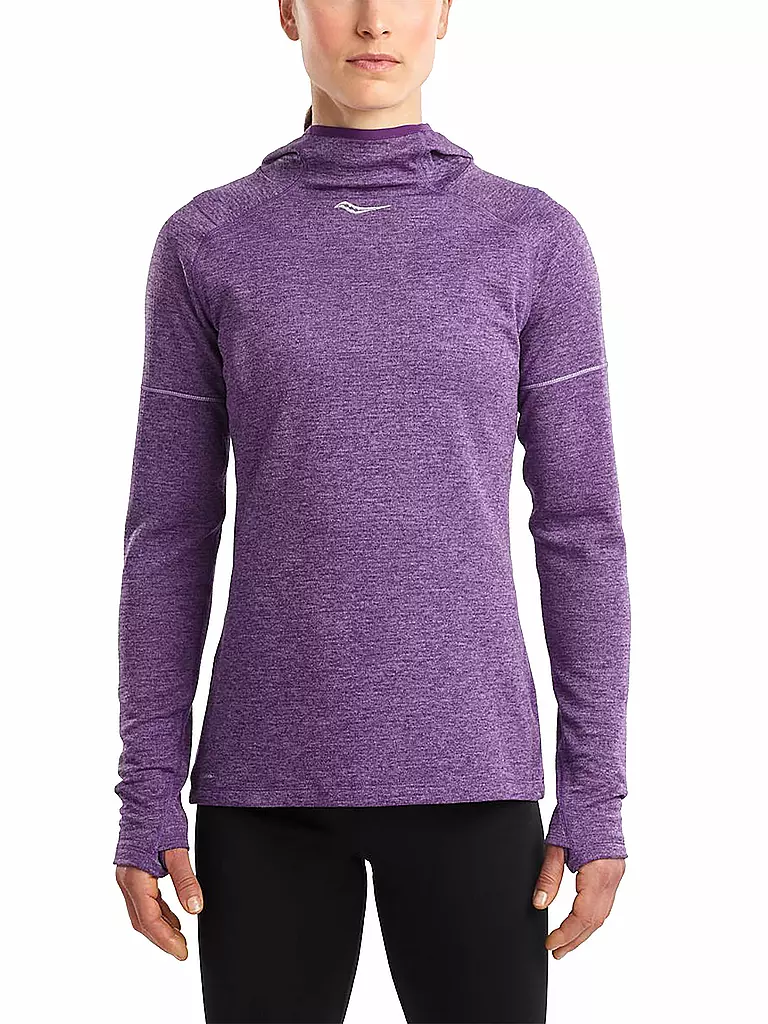 SAUCONY | Damen Laufshirt Thermal Runstrong | lila