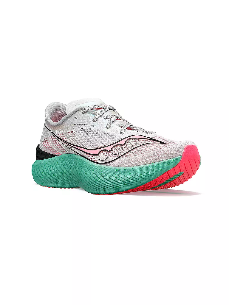 SAUCONY | Damen Wettkampf Laufschuhe Endorphin Pro 3 | grau