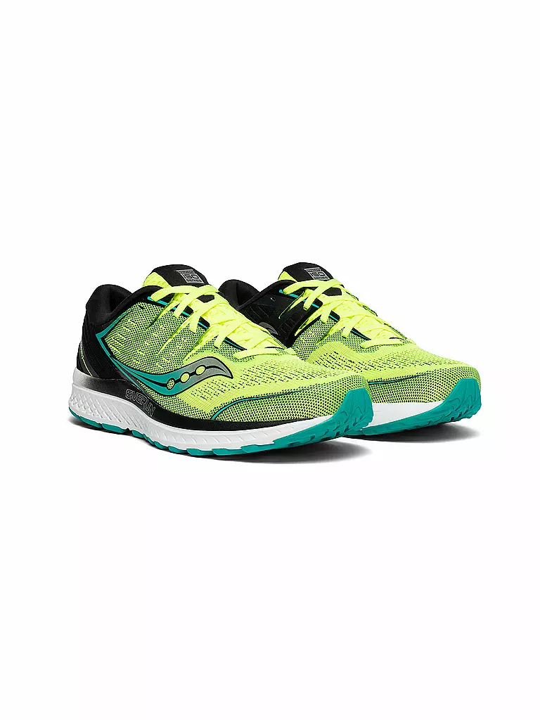 SAUCONY | Herren Laufschuh Guide ISO 2 CITRON BLACK | gelb