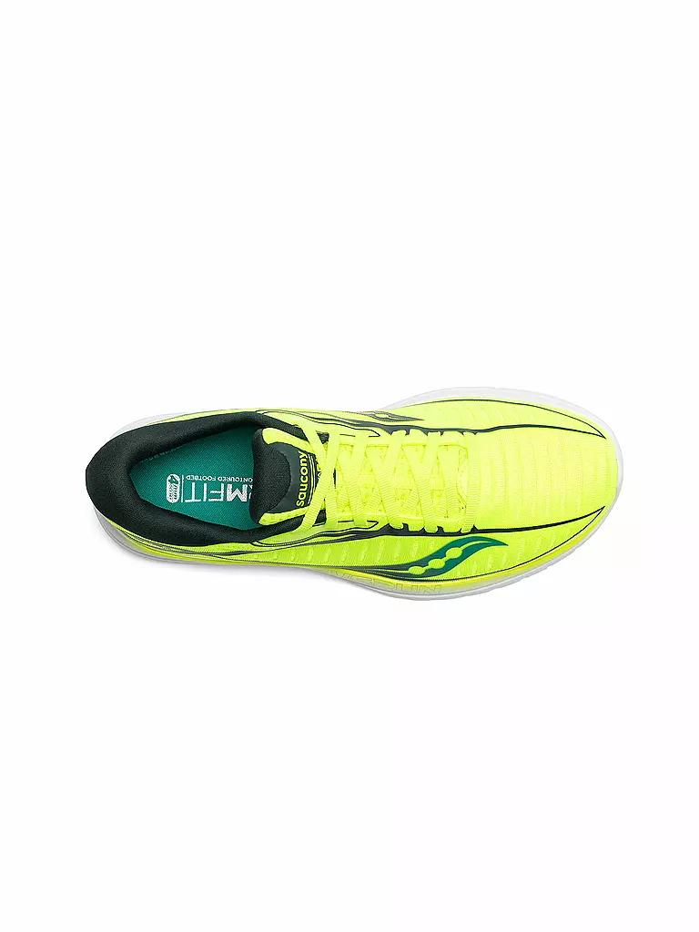 SAUCONY | Herren Laufschuh Kinvara 10 CITRON TEAL | gelb