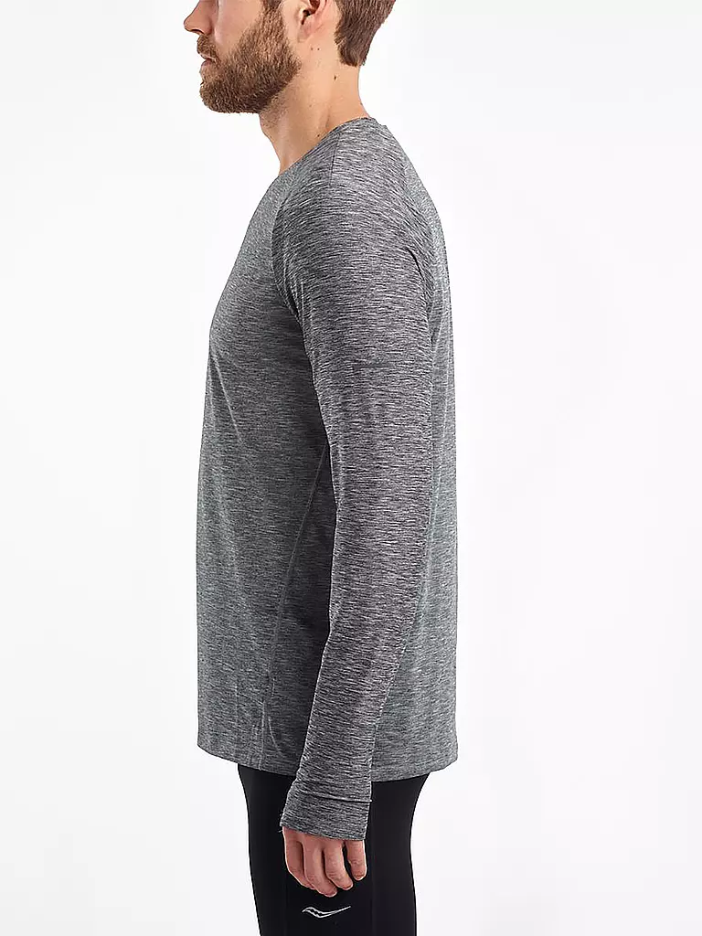 SAUCONY | Herren Laufshirt Breakthru | grau