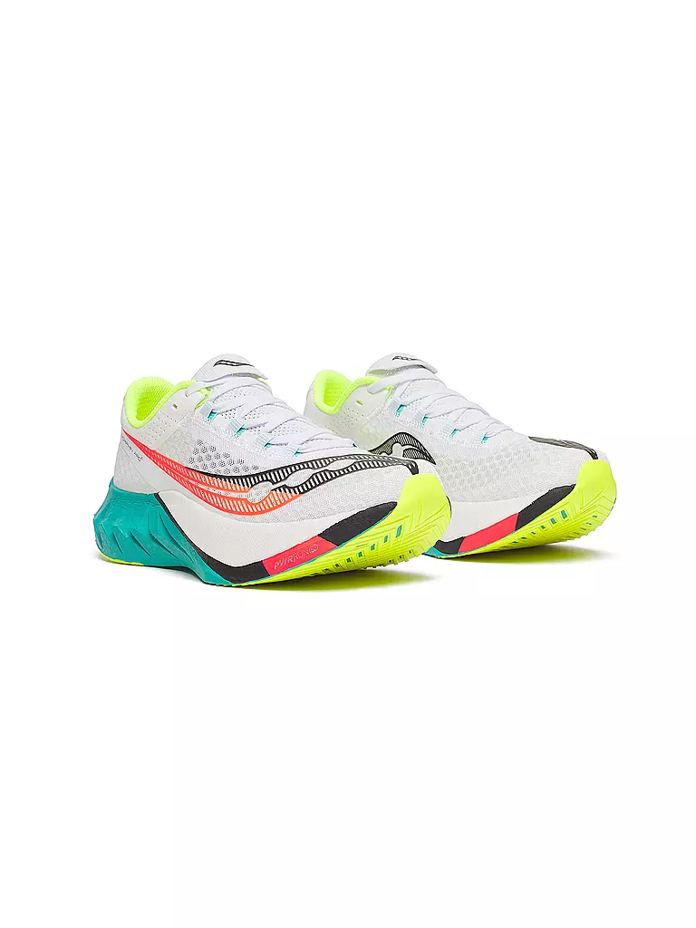 SAUCONY | Herren Wettkampf Laufschuhe Endorphin Pro 4 | weiss