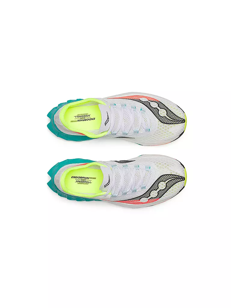 SAUCONY | Herren Wettkampf Laufschuhe Endorphin Pro 4 | weiss