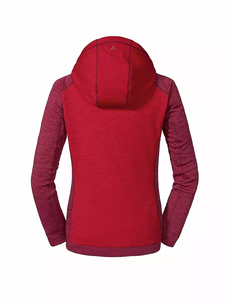 SCHÖFFEL | Damen Fleecejacke Cambrai Hoody | rot