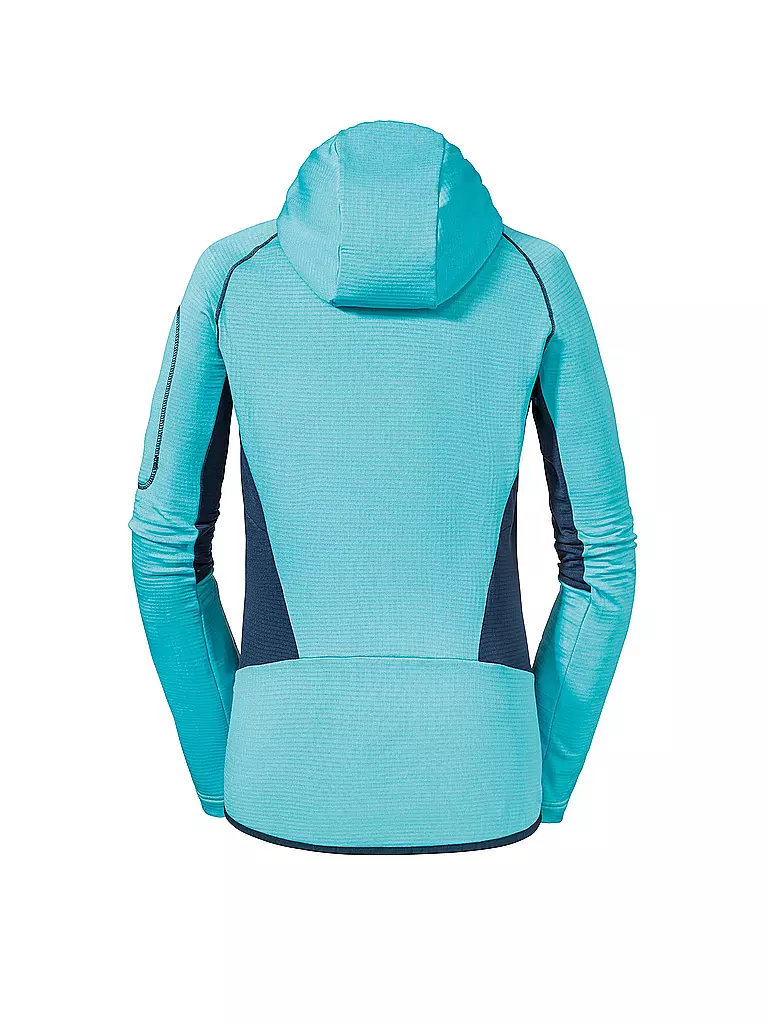 SCHÖFFEL | Damen Fleecejacke Hydalen L Hoodie | türkis