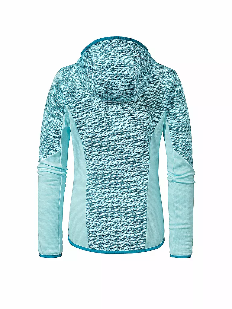 SCHÖFFEL | Damen Fleecejacke Svardalen Hoodie L | hellblau