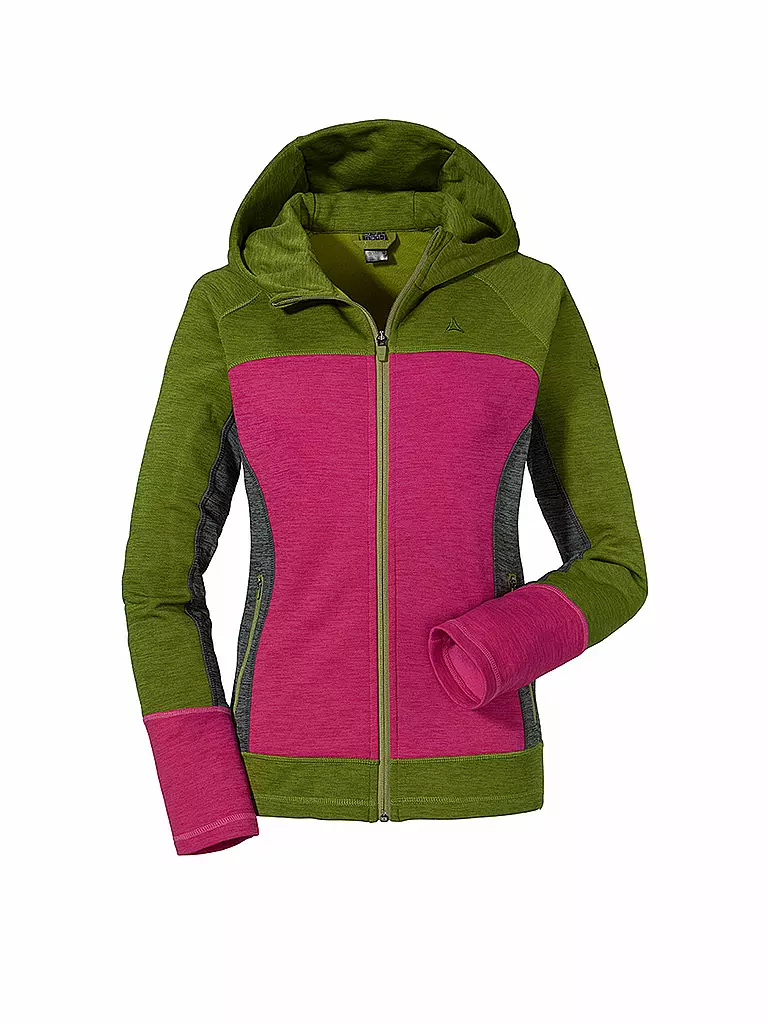 SCHÖFFEL | Damen Fleecejacke Trentino Hoody | grün