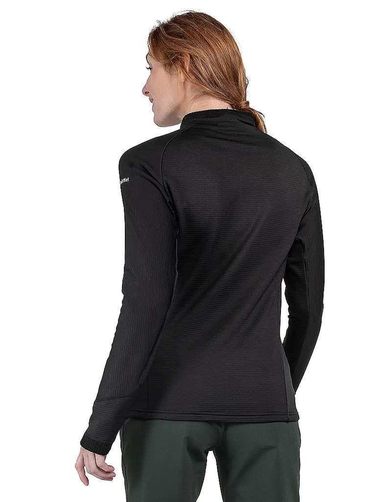 SCHÖFFEL | Damen Funktions Zipshirt Cascata | schwarz
