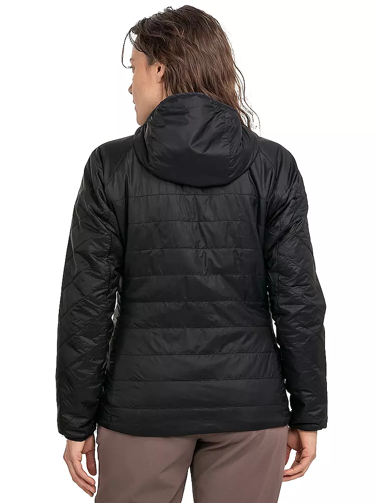 SCHÖFFEL | Damen Isojacke Cascata Hoodie | schwarz