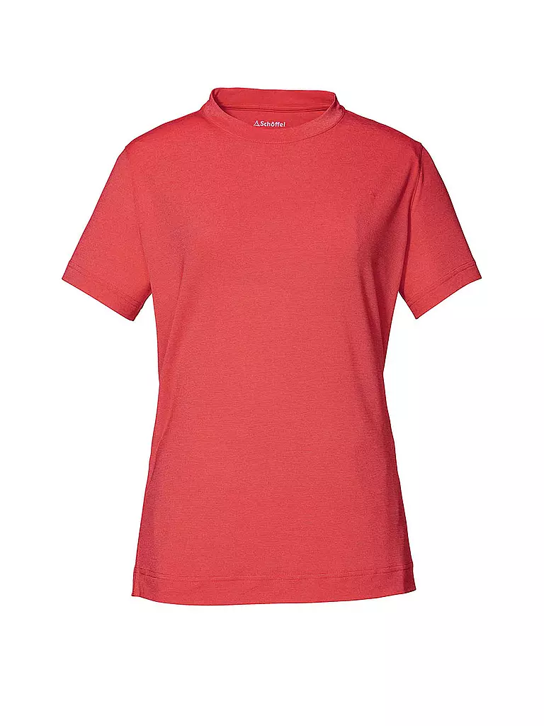 SCHÖFFEL | Damen T-Shirt Hochwanner L | rot