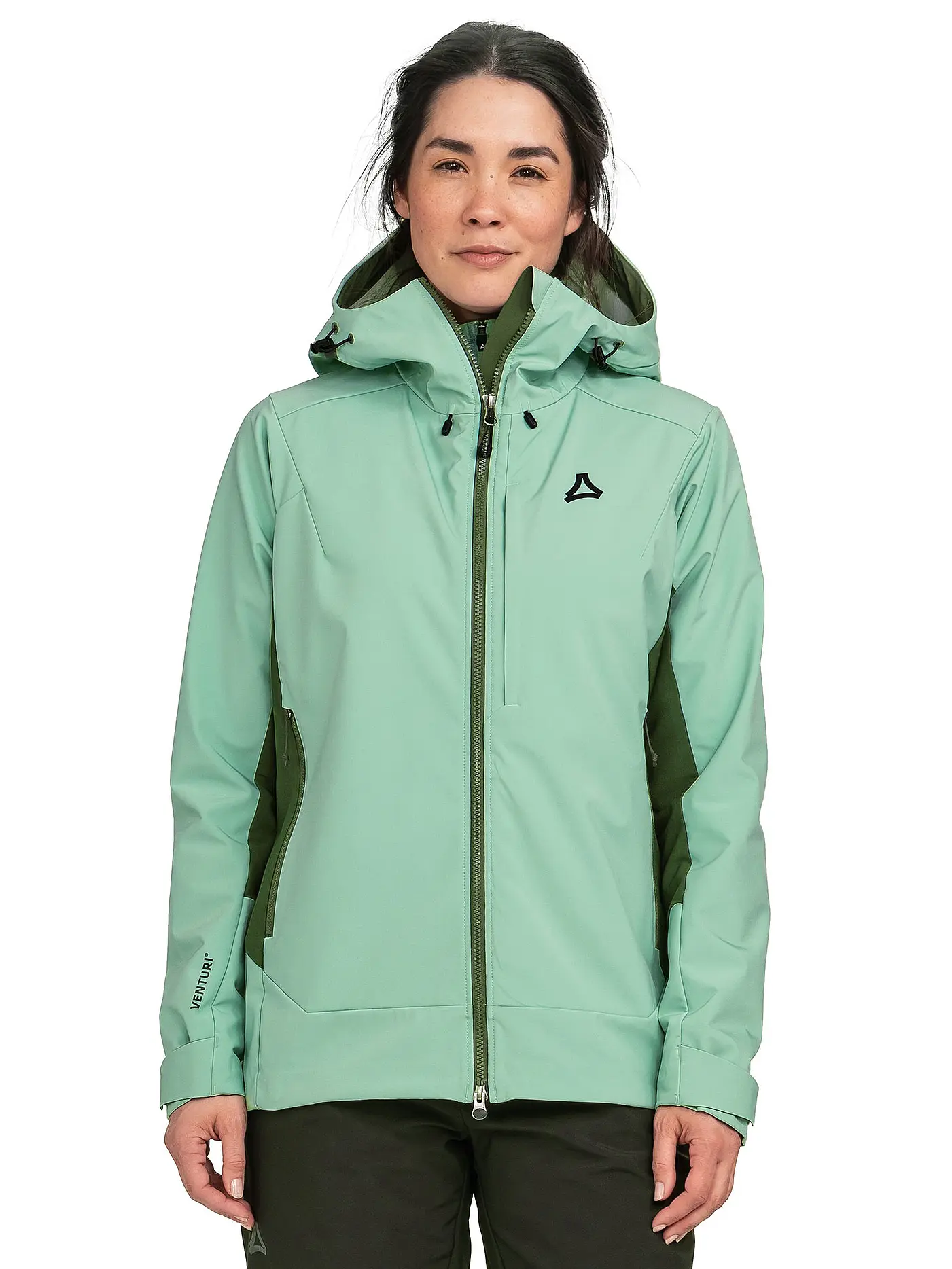 SCHÖFFEL | Damen Touren Softshelljacke Milagle Hoodie | mint