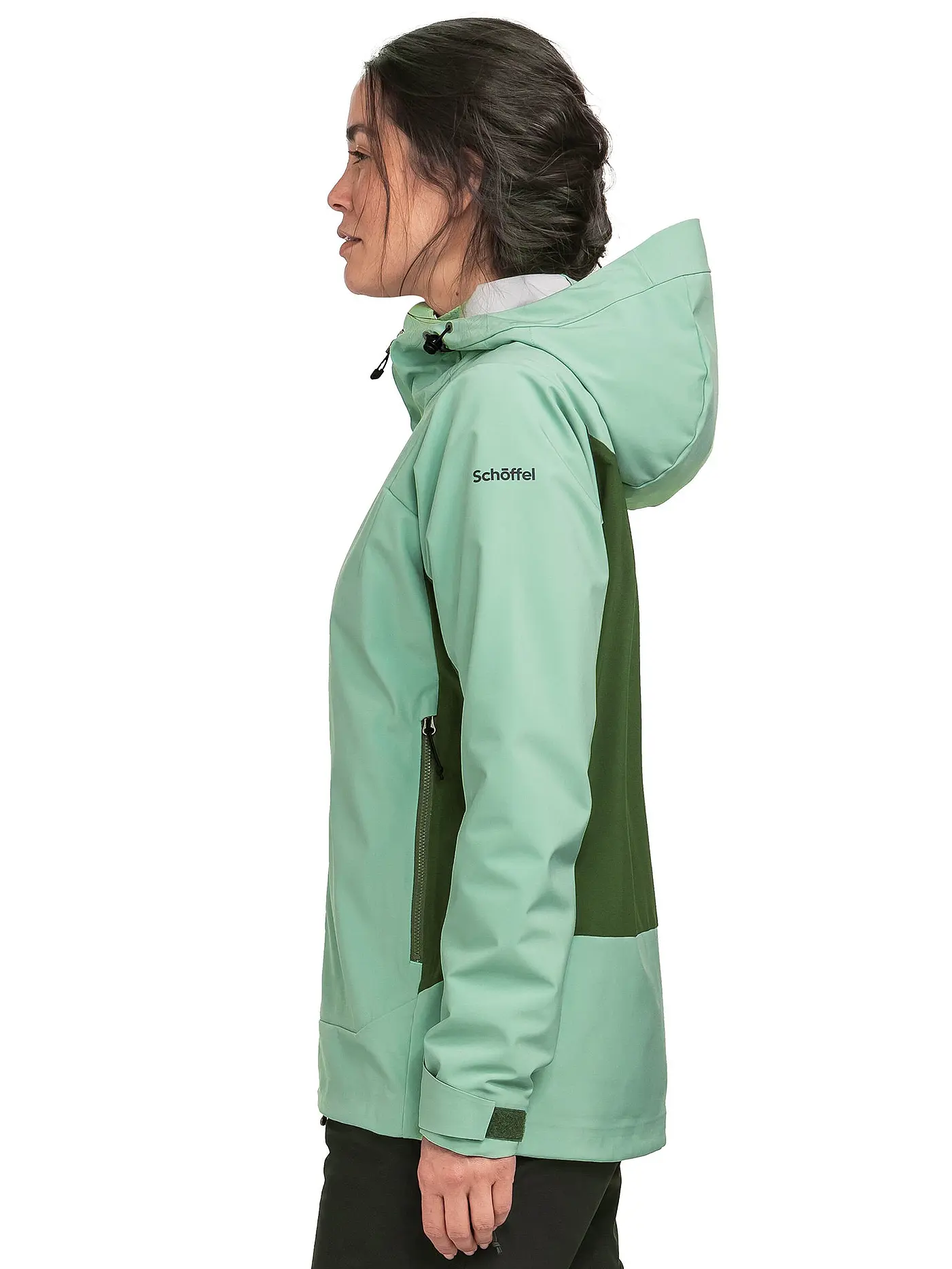 SCHÖFFEL | Damen Touren Softshelljacke Milagle Hoodie | mint