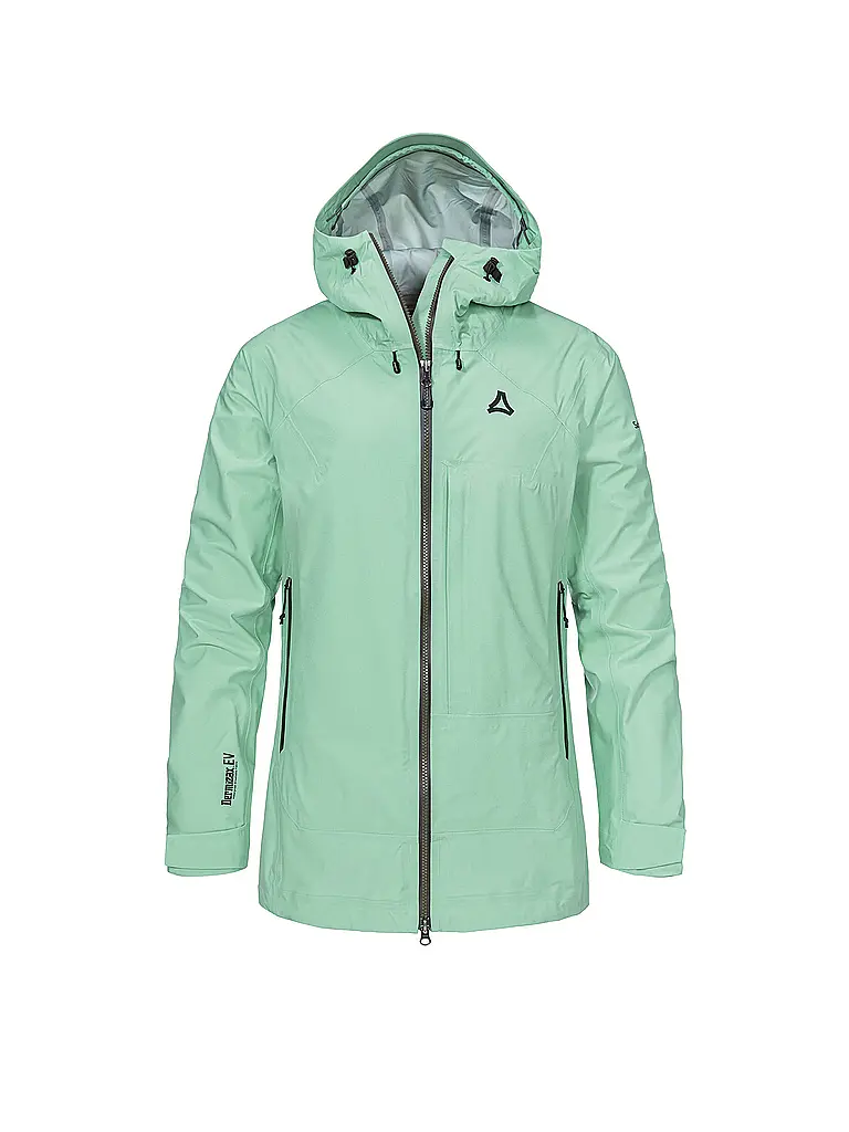 SCHÖFFEL | Damen Tourenjacke Milagle 3L Hoodie | mint