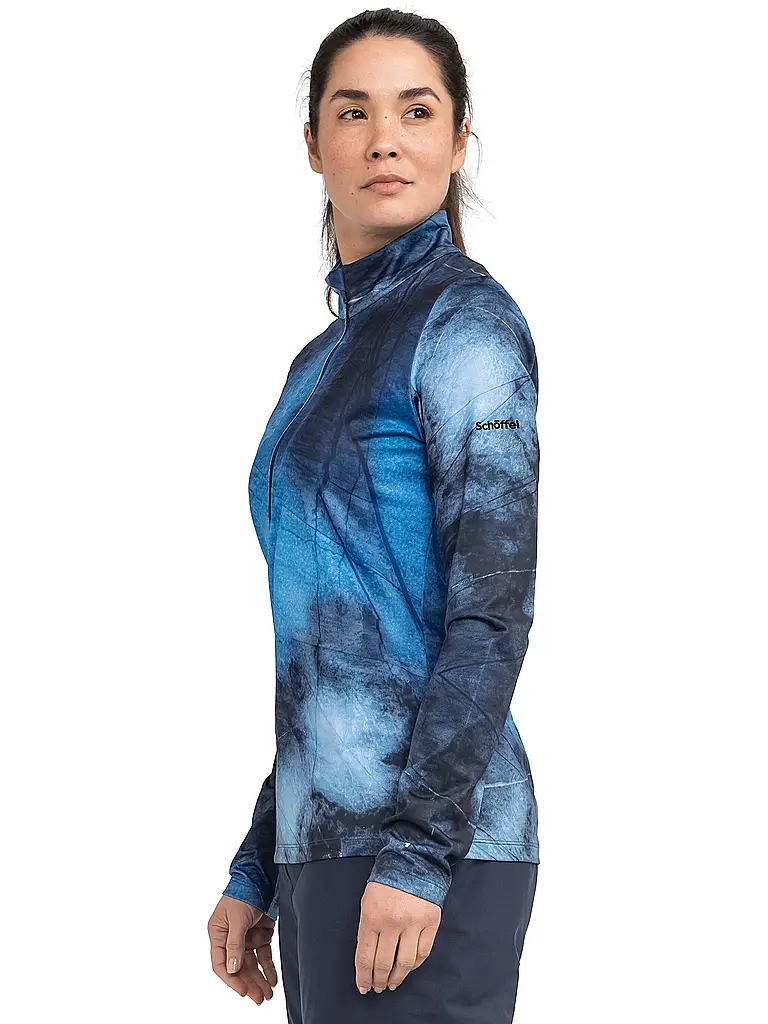 SCHÖFFEL | Damen Unterzieh Zipshirt Schöffel x Tom Hegen | 