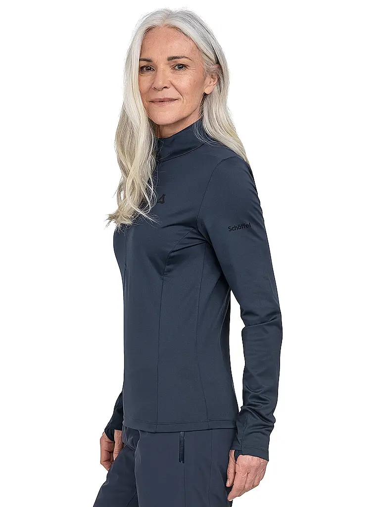 SCHÖFFEL | Damen Unterzieh Zipshirt Style Pine | 