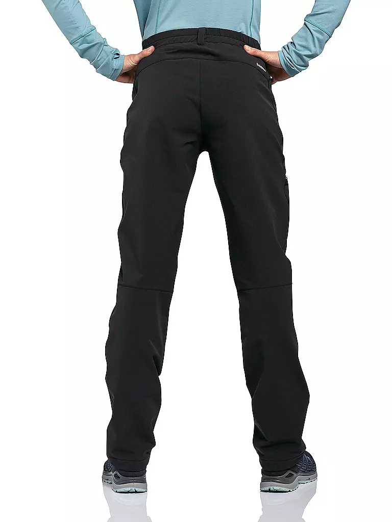 SCHÖFFEL | Damen Wanderhose Ascona Warm L | schwarz