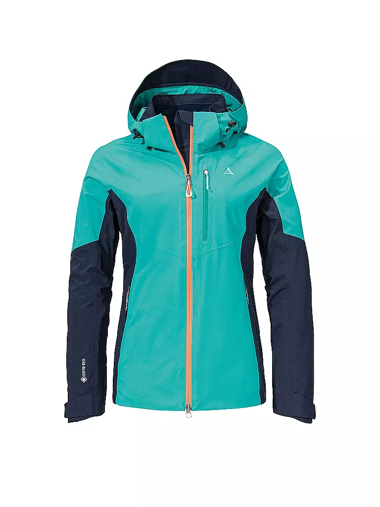 SCHÖFFEL | Damen Wanderjacke Gaschurn GTX 2L Hoodie | türkis