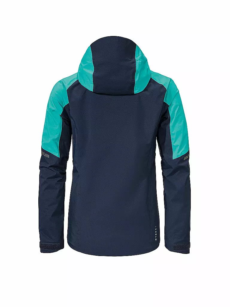 SCHÖFFEL | Damen Wanderjacke Gaschurn GTX 2L Hoodie | türkis