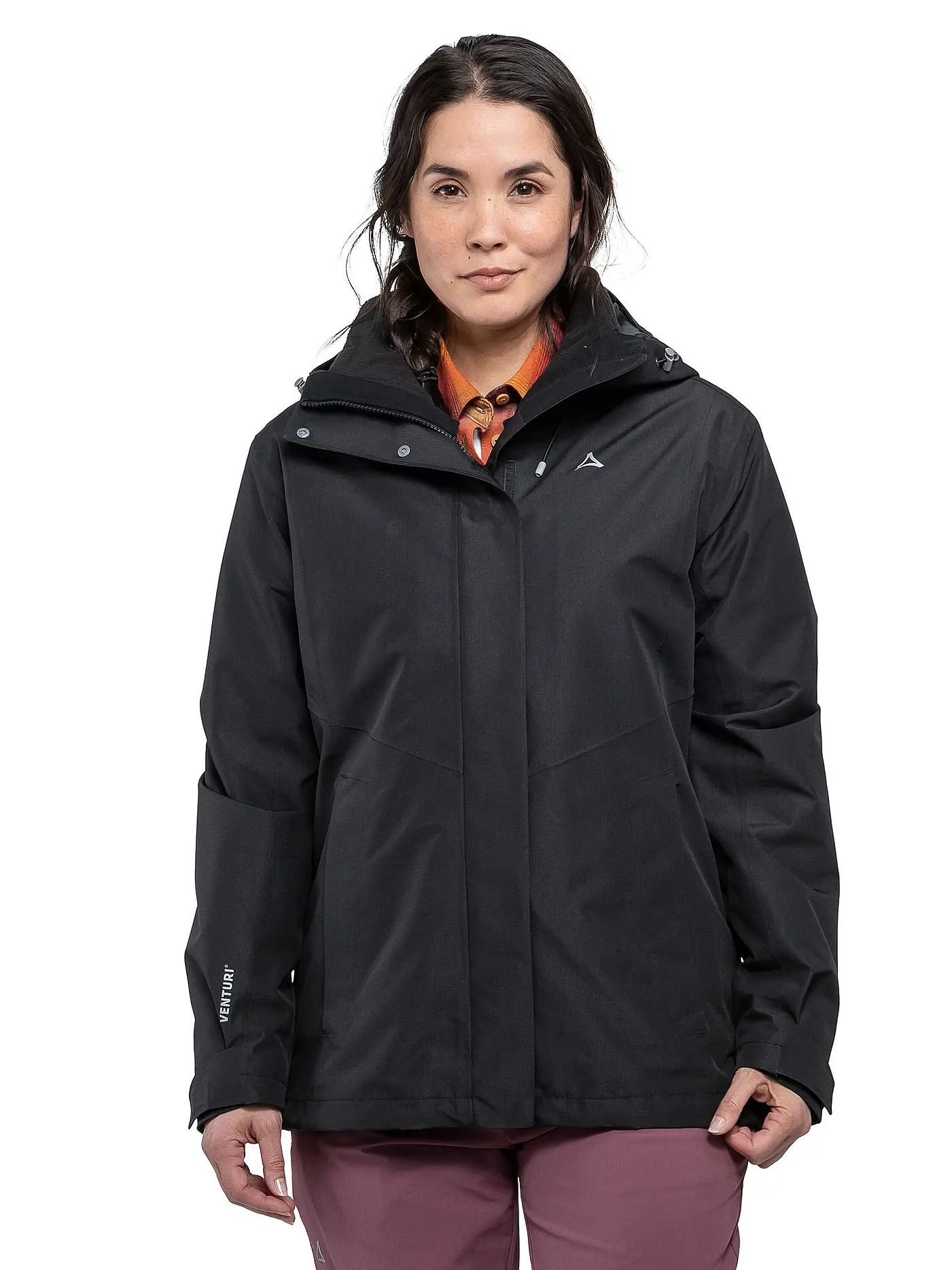 SCHÖFFEL | Damen Wanderjacke Okere 2L 3in1 Hoodie | schwarz