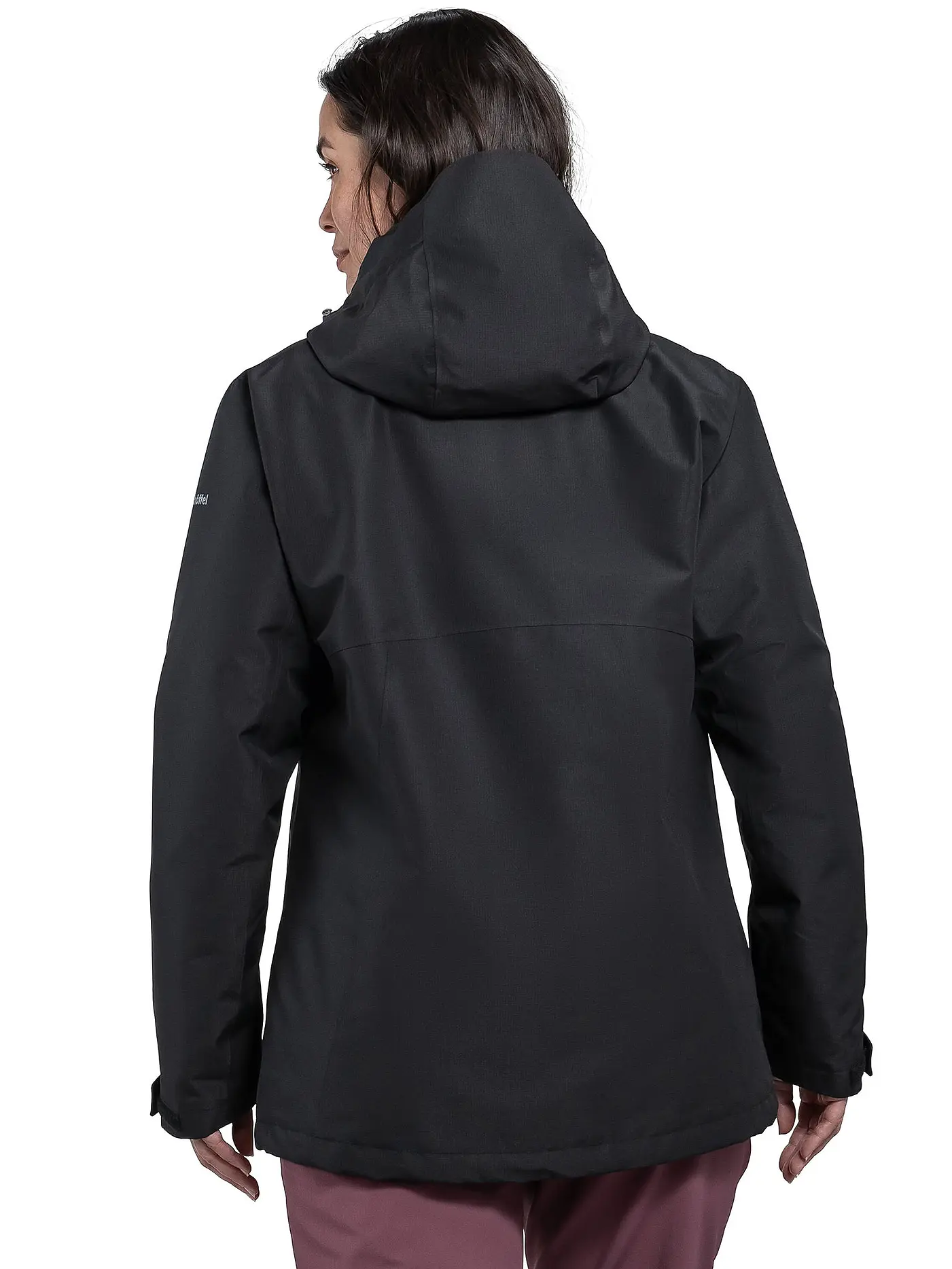 SCHÖFFEL | Damen Wanderjacke Okere 2L 3in1 Hoodie | schwarz