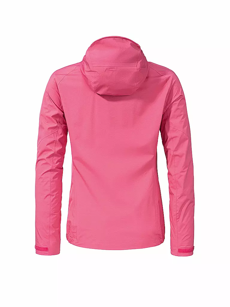 SCHÖFFEL | Damen Wanderjacke Vistdal 2,5L Hoodie L | pink