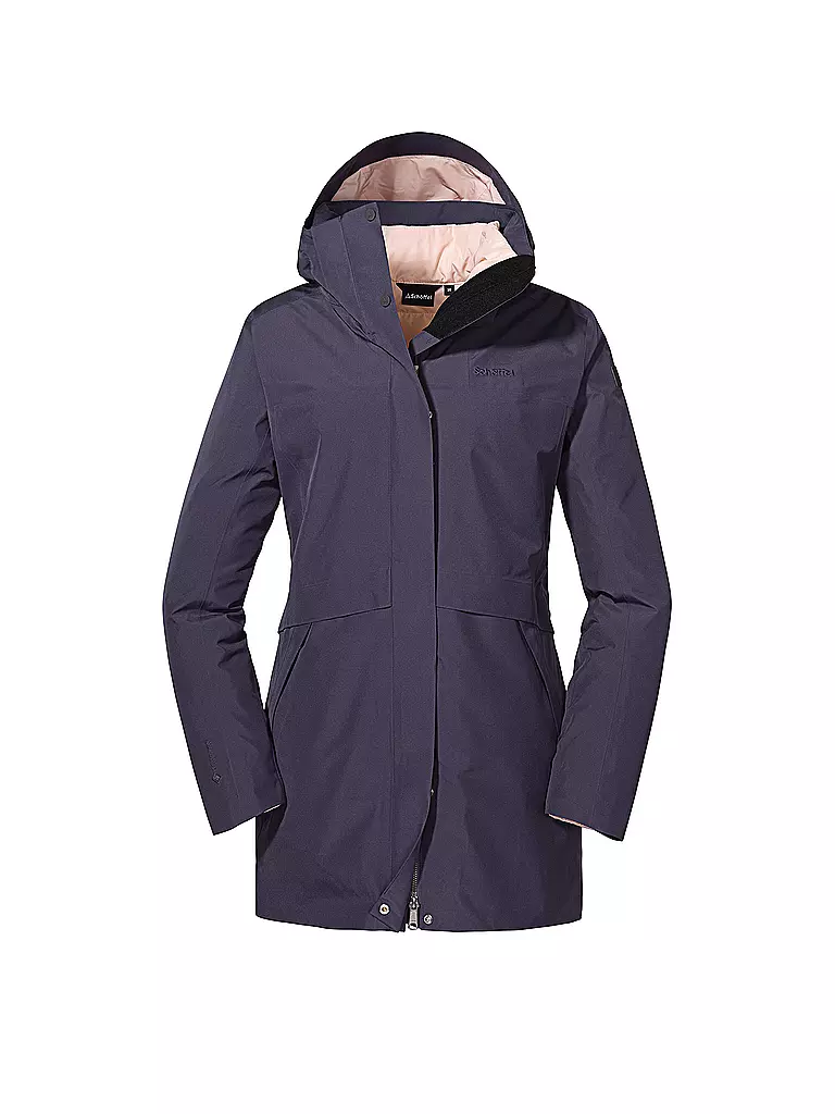 SCHÖFFEL | Damen Winterparka Warschau L 3in1 GTX | lila