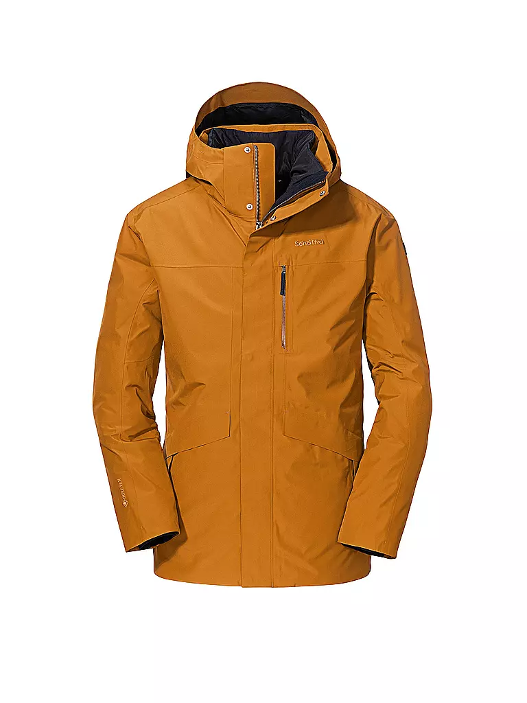 SCHÖFFEL | Herren 3in1 Parka Warschau M | orange