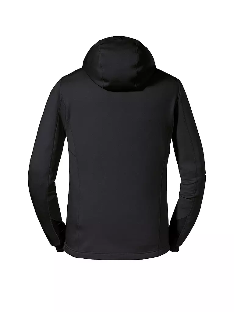 SCHÖFFEL | Herren Fleecejacke Bieltal Hoody | schwarz