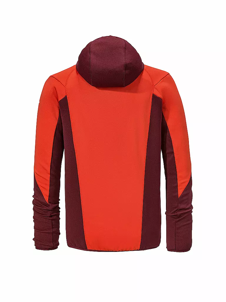 SCHÖFFEL | Herren Fleecejacke Lodron M Hoodie | orange