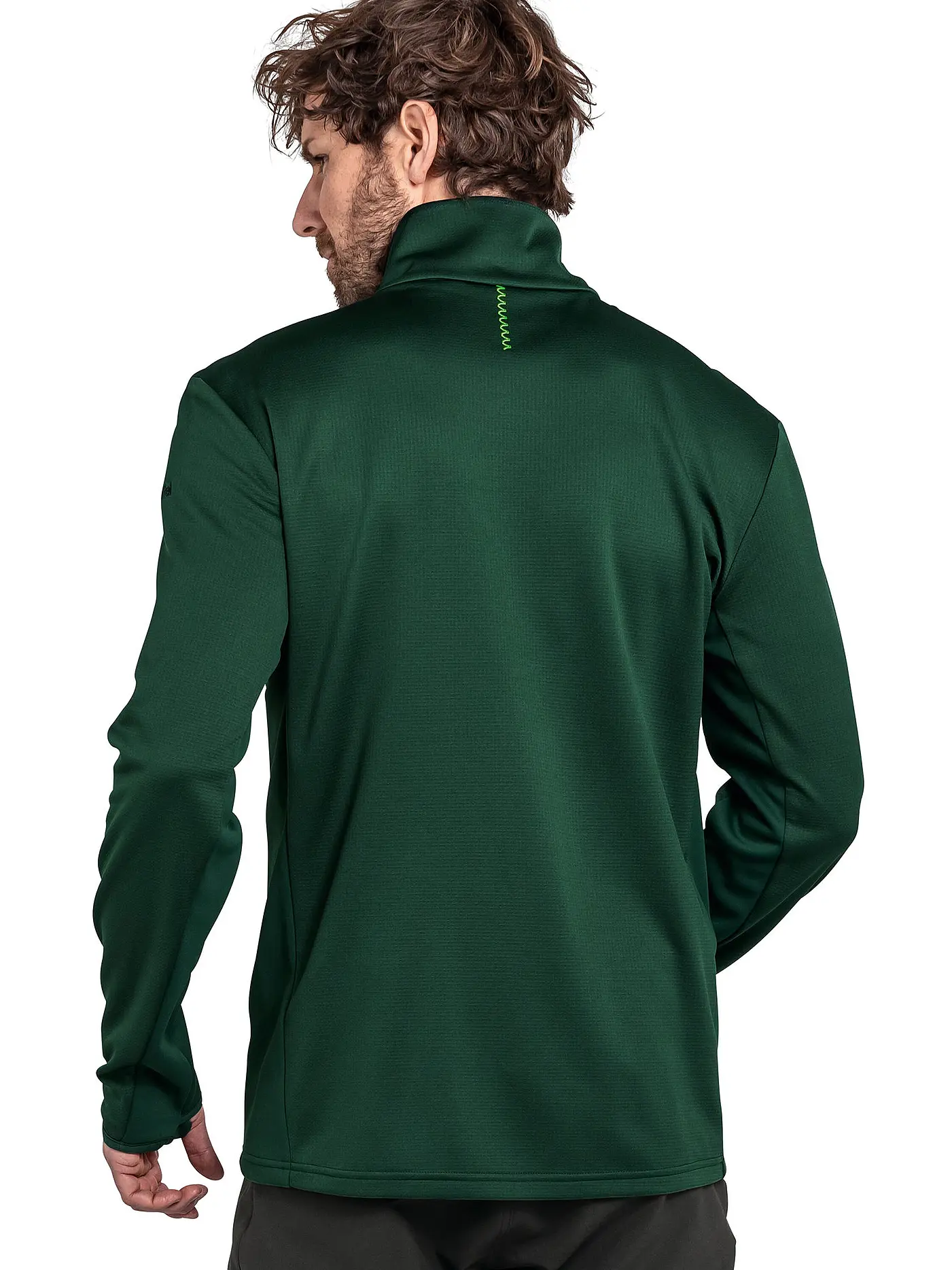 SCHÖFFEL | Herren Fleecejacke Milagle Hoodie | dunkelgrün