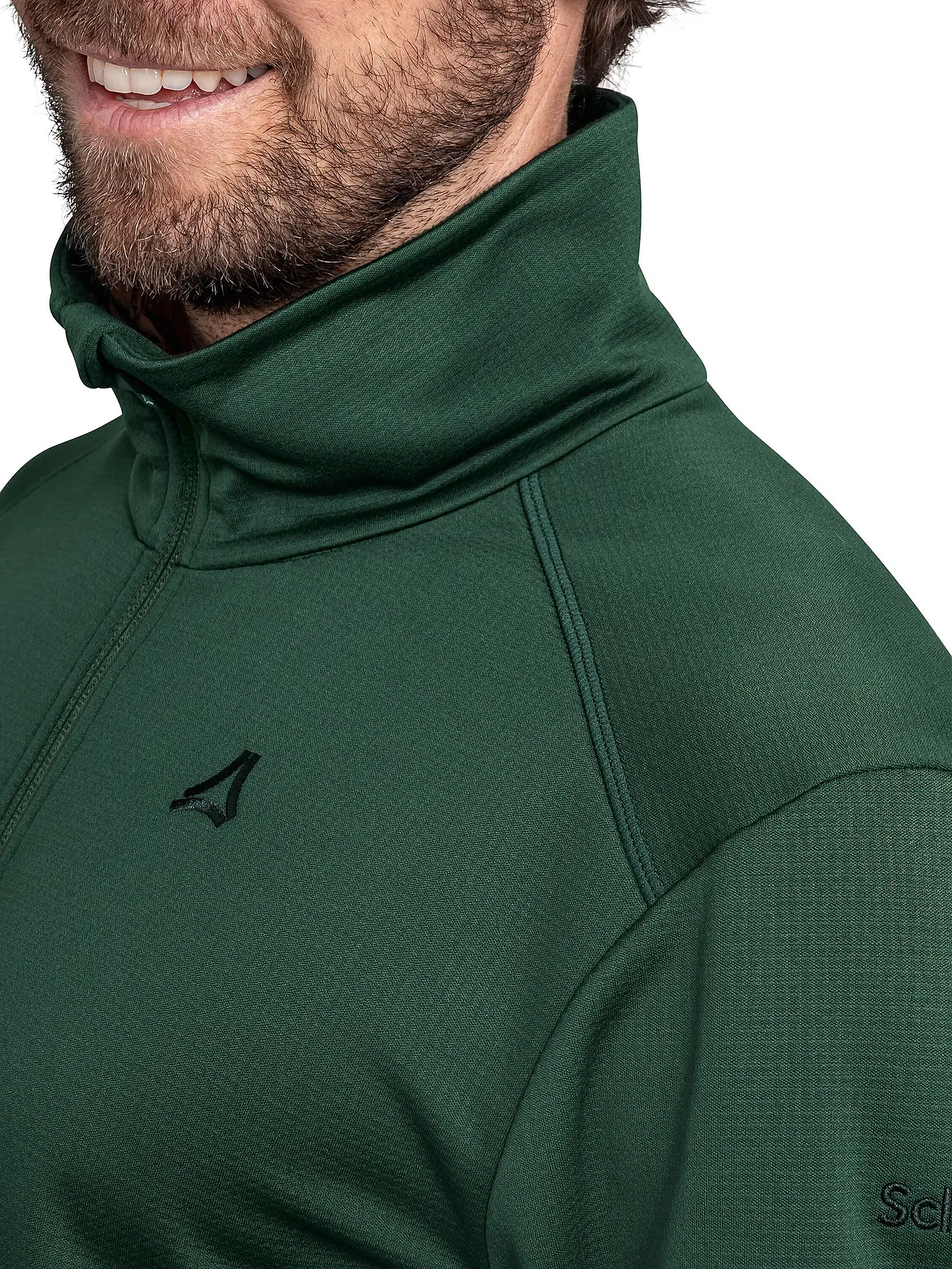 SCHÖFFEL | Herren Fleecejacke Milagle Hoodie | dunkelgrün