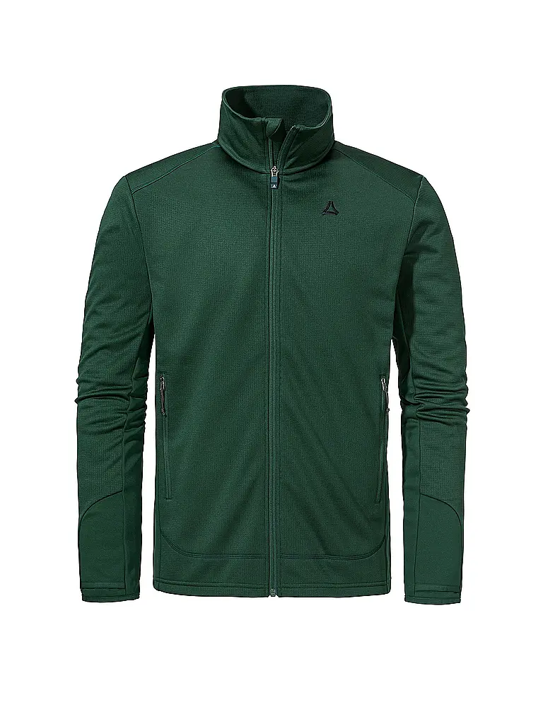 SCHÖFFEL | Herren Fleecejacke Milagle | Dunkelgrün