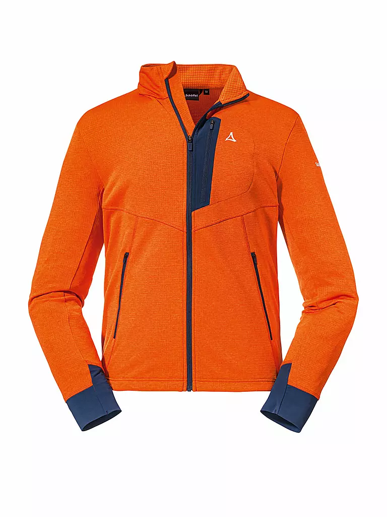 SCHÖFFEL | Herren Fleecejacke Rotwand M | orange