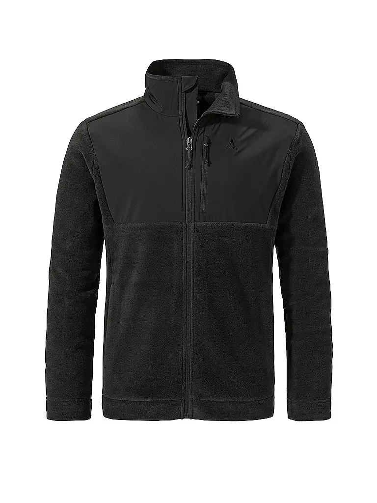 SCHÖFFEL | Herren Fleecejacke Style Gregale | Schwarz