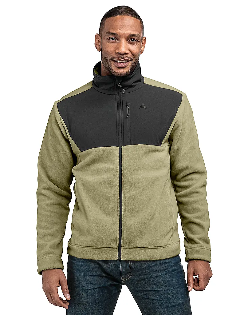 SCHÖFFEL | Herren Fleecejacke Style Gregale | olive