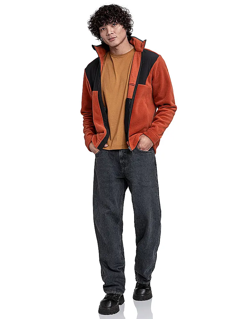 SCHÖFFEL | Herren Fleecejacke Style Gregale | rot