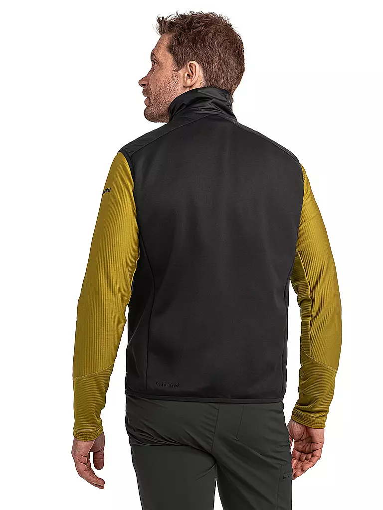 SCHÖFFEL | Herren Hybridweste Cascata | schwarz