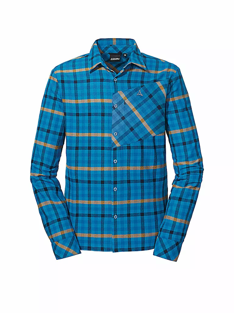 SCHÖFFEL | Herren Outdoorhemd Almkogel M | blau