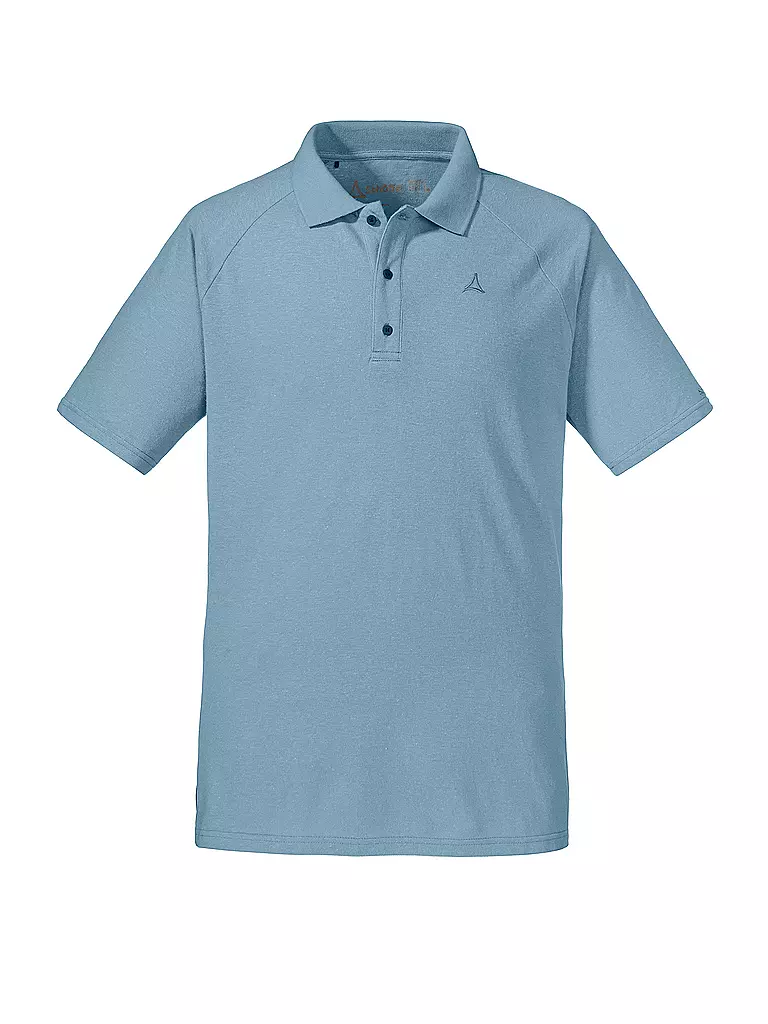 SCHÖFFEL | Herren Polo Shirt Split M | hellblau