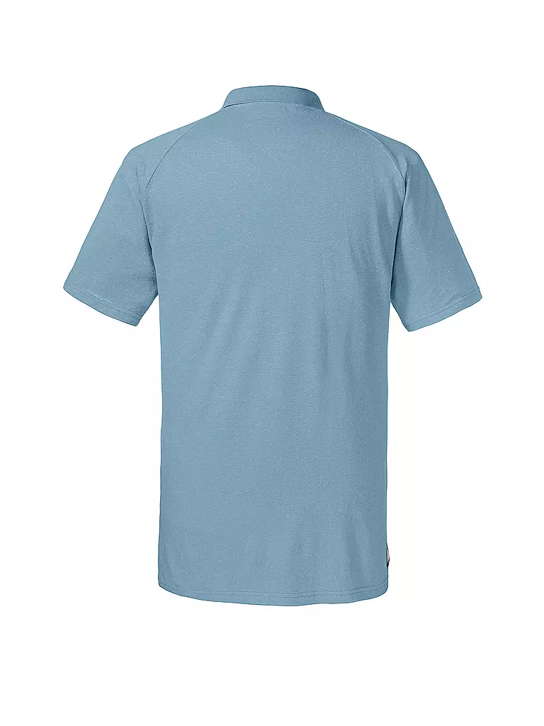 SCHÖFFEL | Herren Polo Shirt Split M | hellblau