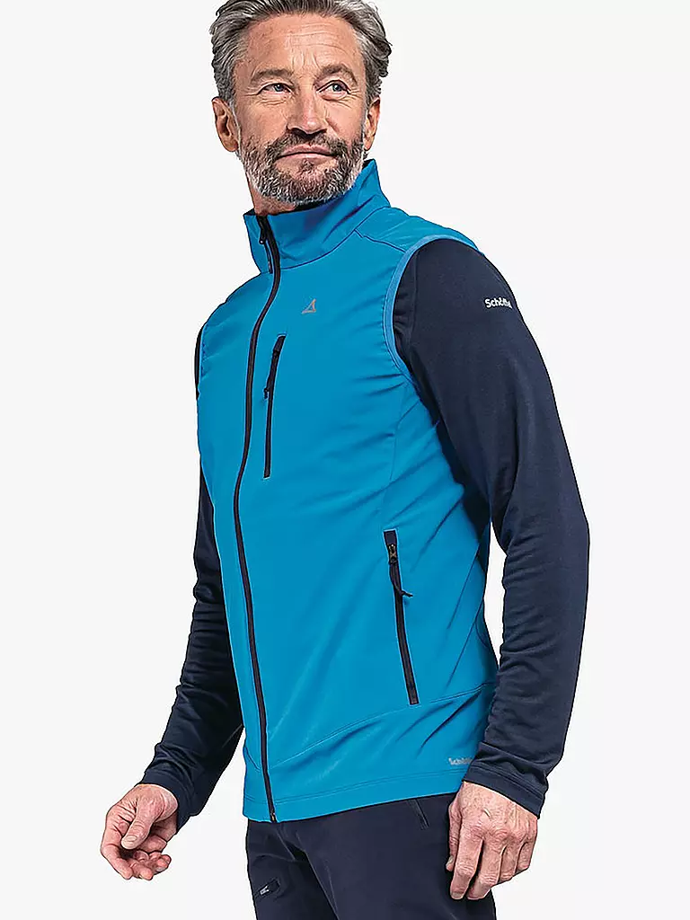 SCHÖFFEL | Herren Softshellweste Martinau M | blau