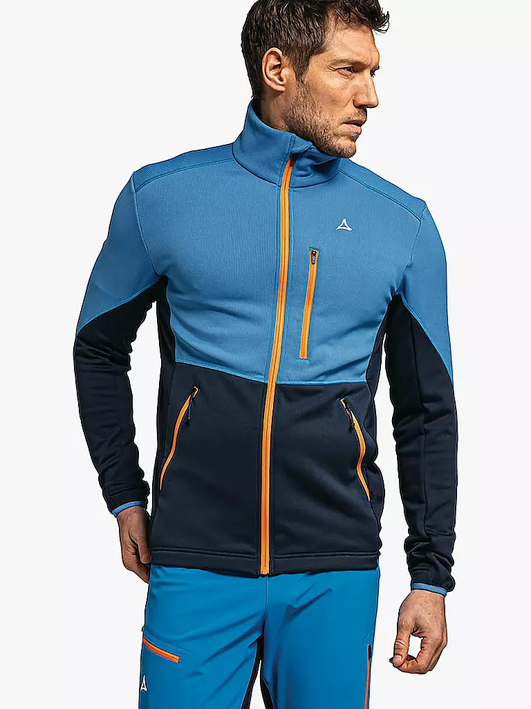 SCHÖFFEL | Herren Touren Fleecejacke Lodron M | blau