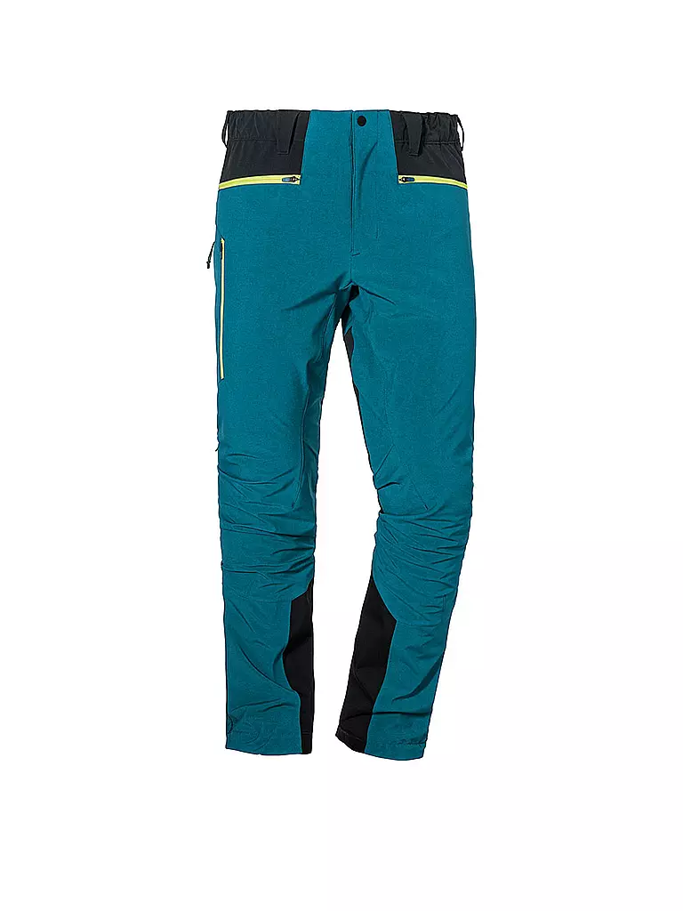 SCHÖFFEL | Herren Touren Softshellhose Miara M | petrol