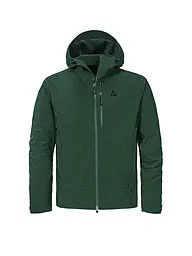 SCHÖFFEL | Herren Touren Softshelljacke Milagle Hoodie | dunkelgrün