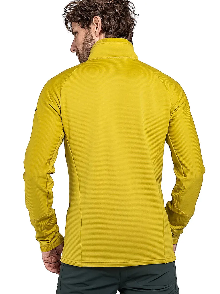 SCHÖFFEL | Herren Touren Zipshirt Cascata | Gold