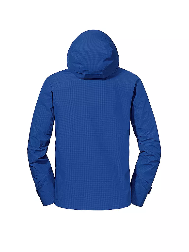 SCHÖFFEL | Herren Tourenjacke Sass Maor M GTX 3L | blau